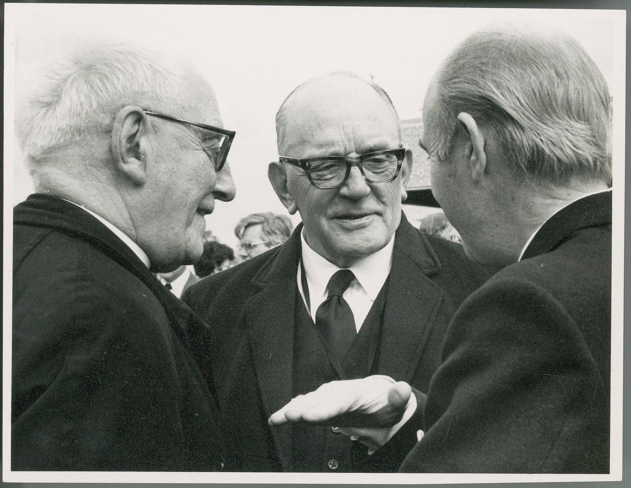 Photograph of Michael Tierney's funeral - UCD Digital Library