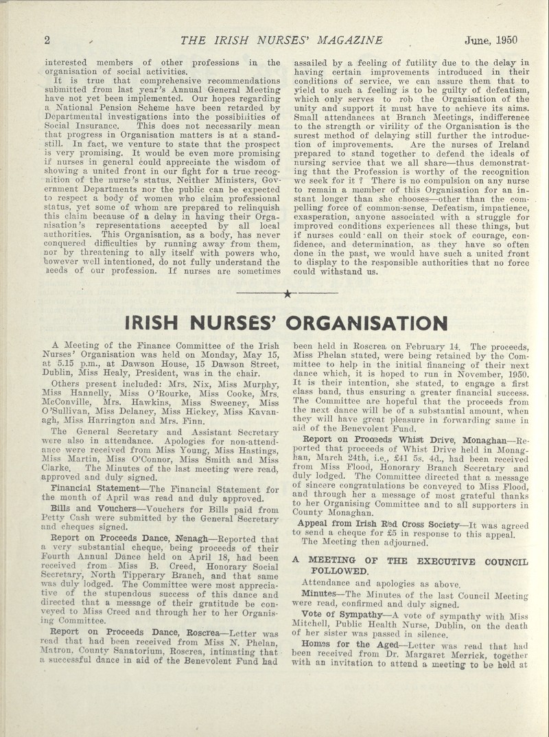 Irish Nurses' Magazine - UCD Digital Library